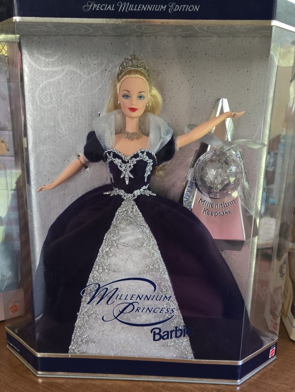 Barbie Millennium Princess Doll - Navy & Silver